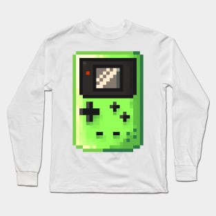 Pixel gameboy color Long Sleeve T-Shirt